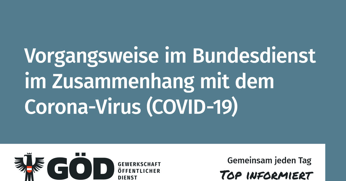 God Unterstutzt Die Massnahmen Der Bundesregierung God