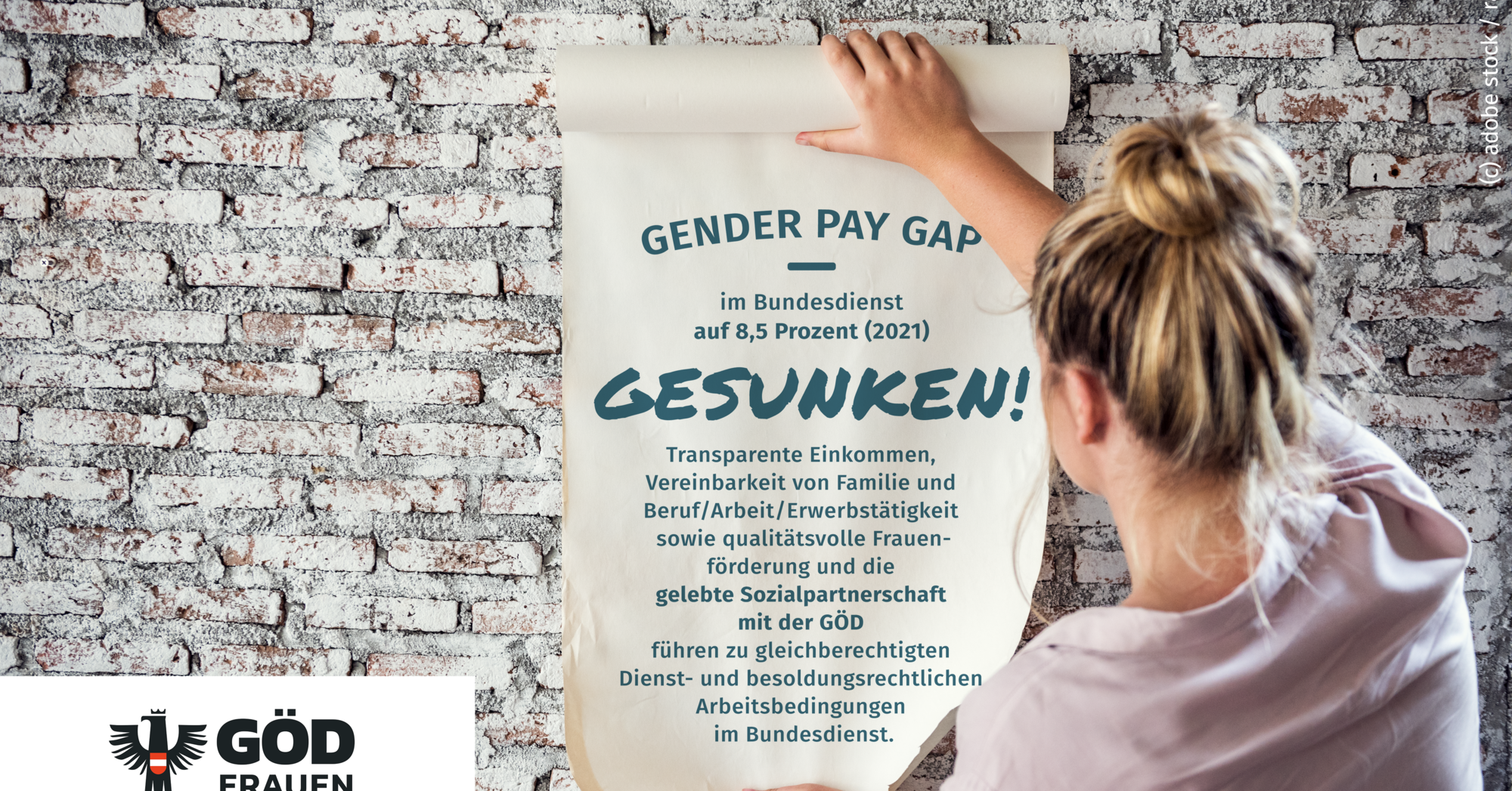 Gender Pay Gap im Bundesdienst erneut gesunken!