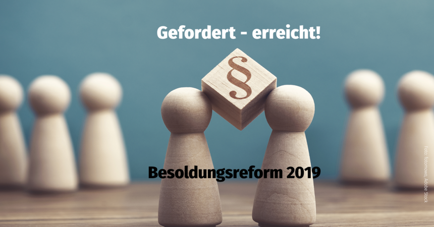 Besoldungs­reform 2019